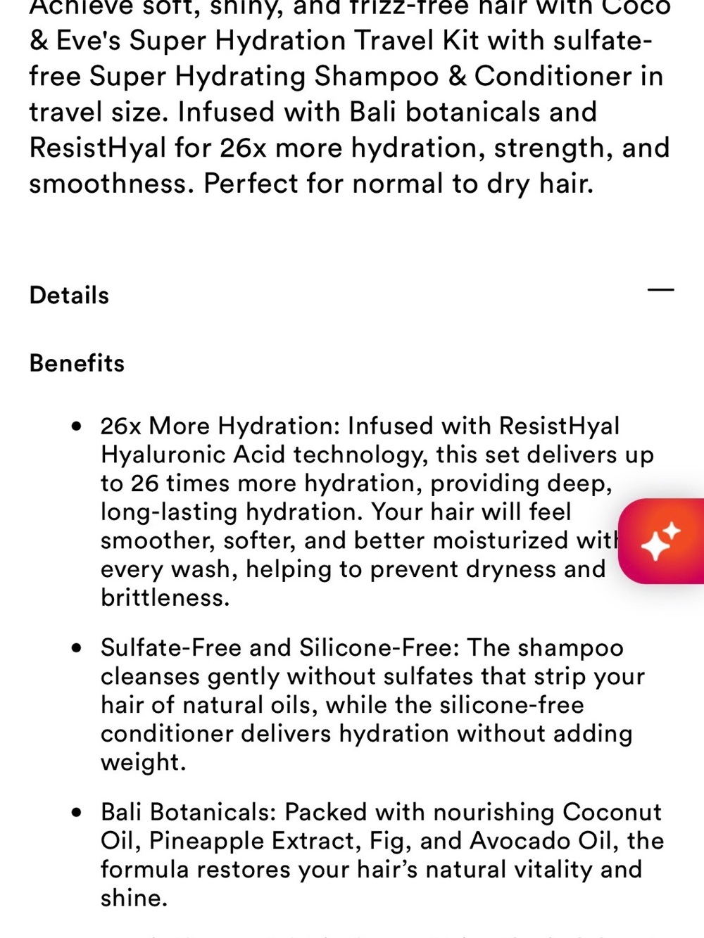 Coco & Eve Pink Hydrating Hair Trio - Picture 4 of 5